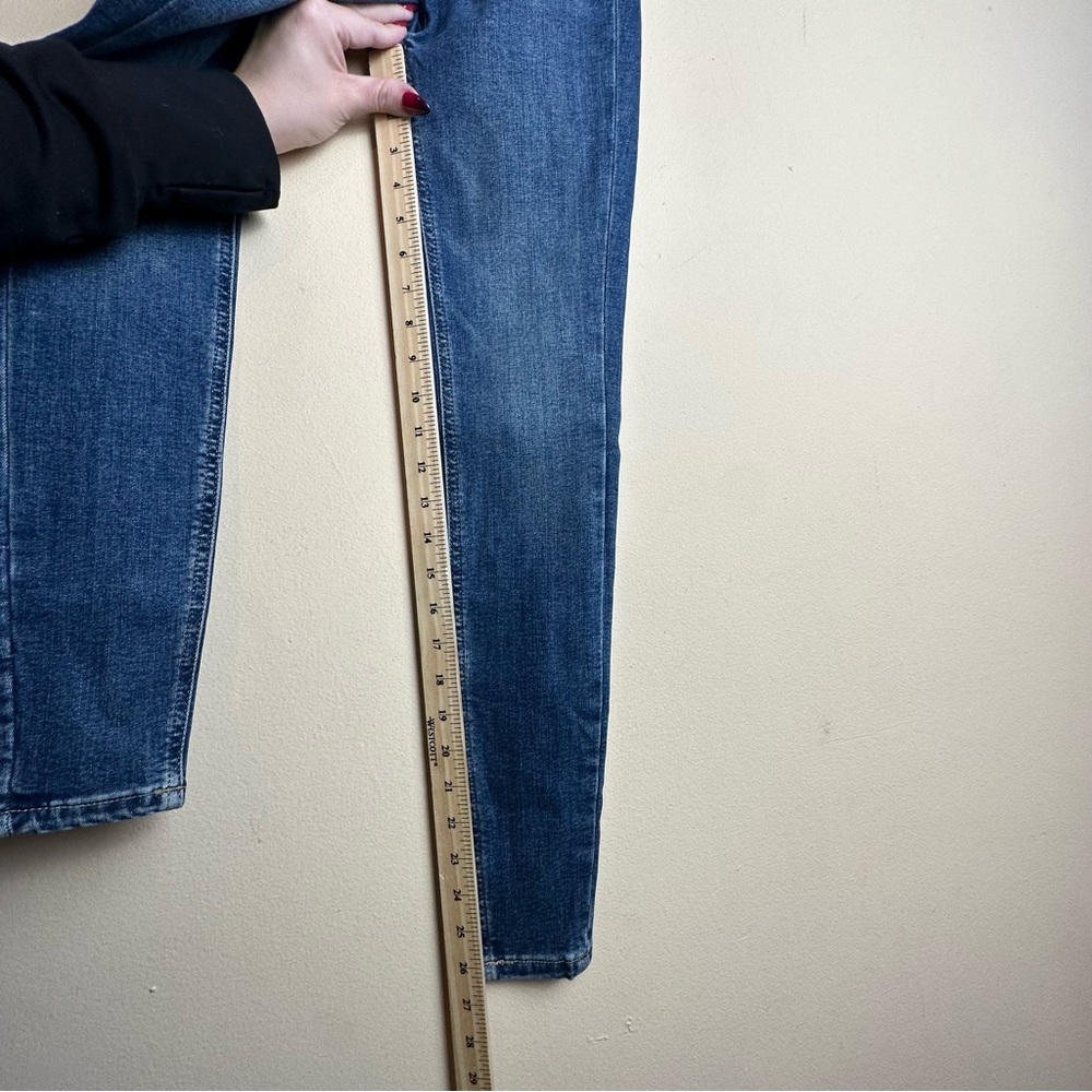 Free People NWT Montana Skinny Slim Leg Jeans in Lake Blue Women’s Size 25 - Picture 15 of 16